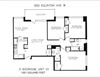 3 bedroom, 2 bathrooms with balcony